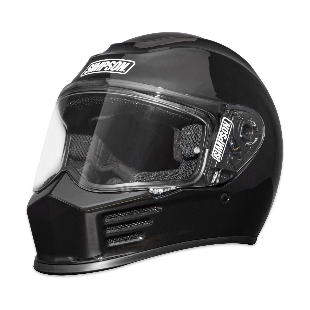 Simpson Speed Bandit Helmet | Gloss Black Full-Face - Get Lowered