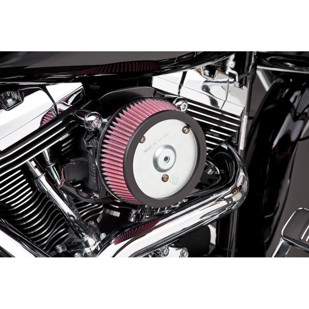 As, エス Sucker tank Arlen Ness Big Sucker Stage 1 Air Cleaner for OE Cover 2008-2013