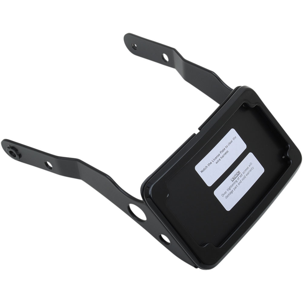 Cycle Visions Curved License Plate Mount for 2009-2020 Harley