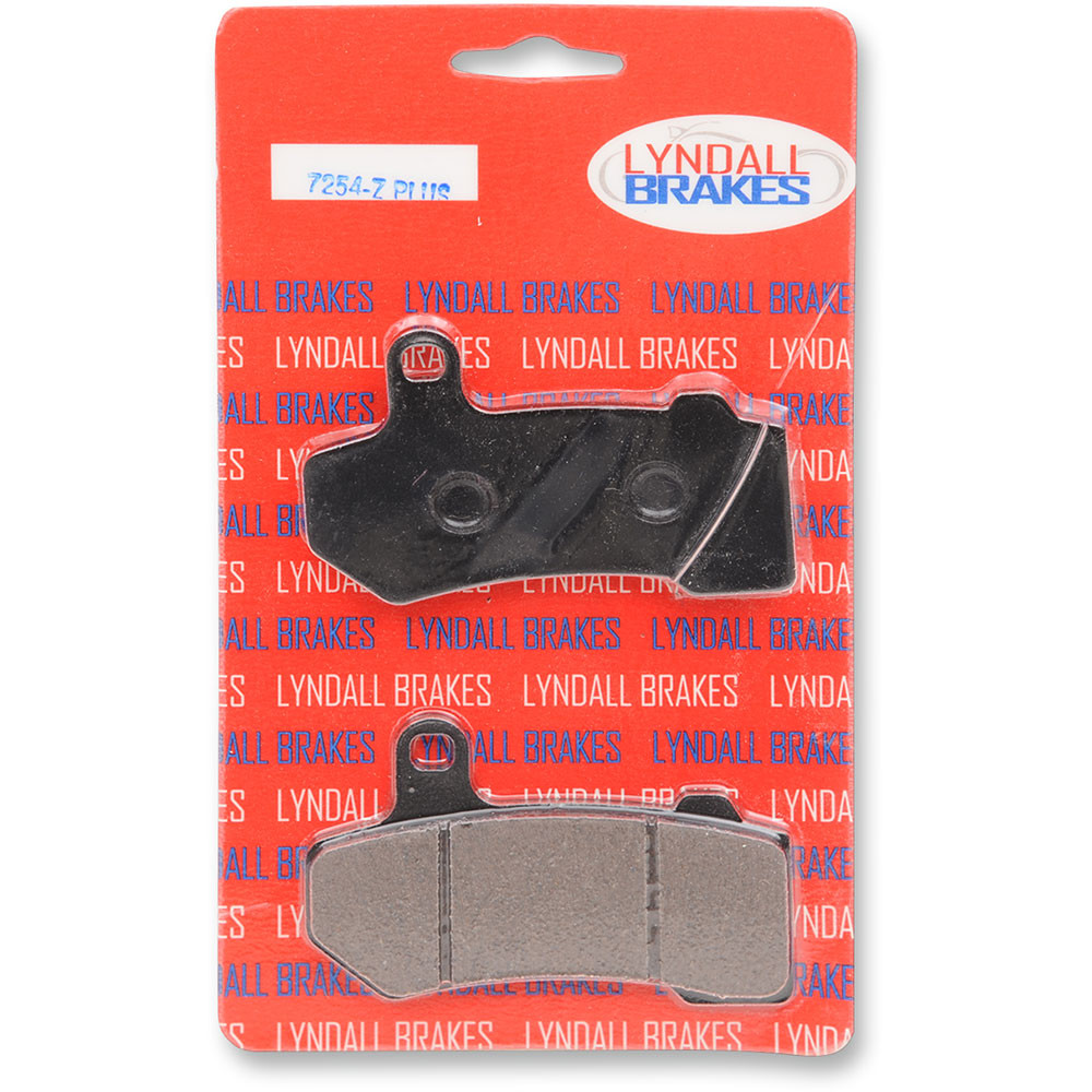 Lyndall Z+ Brake Pads for Harley - Repl. OEM 41854-08/41852-06