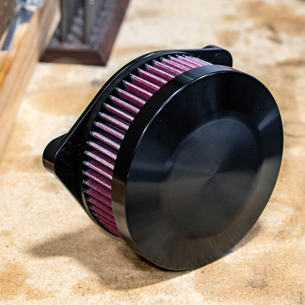 Horsepower Inc. V2 Air Cleaner for 2017-2023 Harley M8 - Smooth