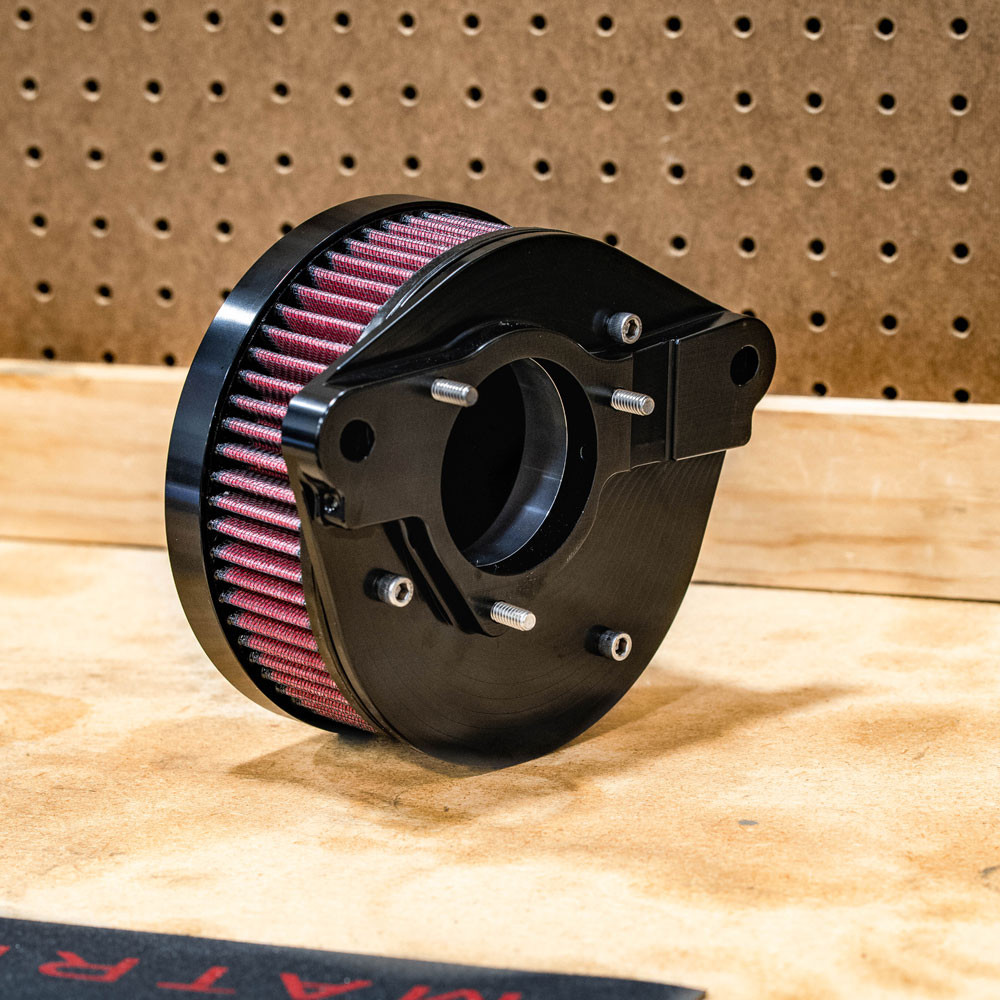 Horsepower Inc. V2 Air Cleaner for 2017-2023 Harley M8 - Smooth