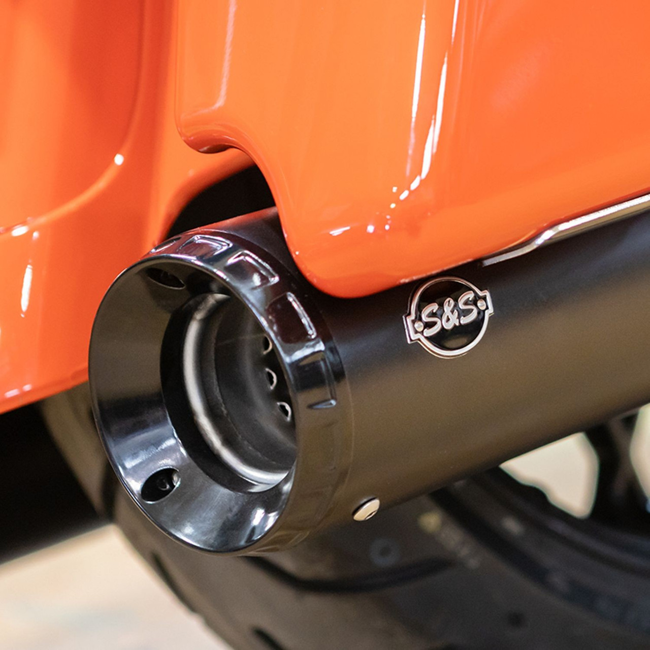 S&S GNXスリップオンマフラー 2本セット　550-0990 S&S GNX 4.5