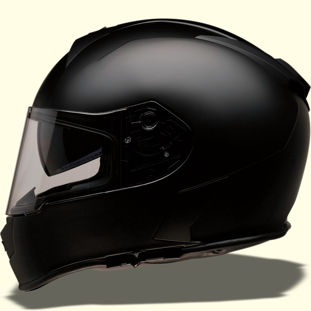 Z1R Warrant Flat Black Helmet - Get Lowered Cycles