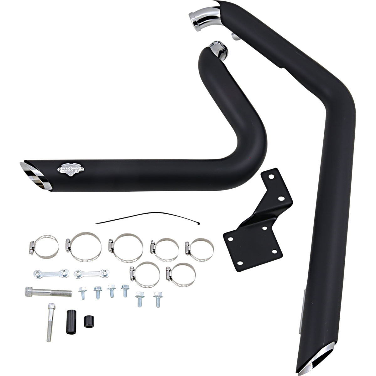 Vance & Hines Shortshots Staggered Exhaust for 1986-2011 Harley