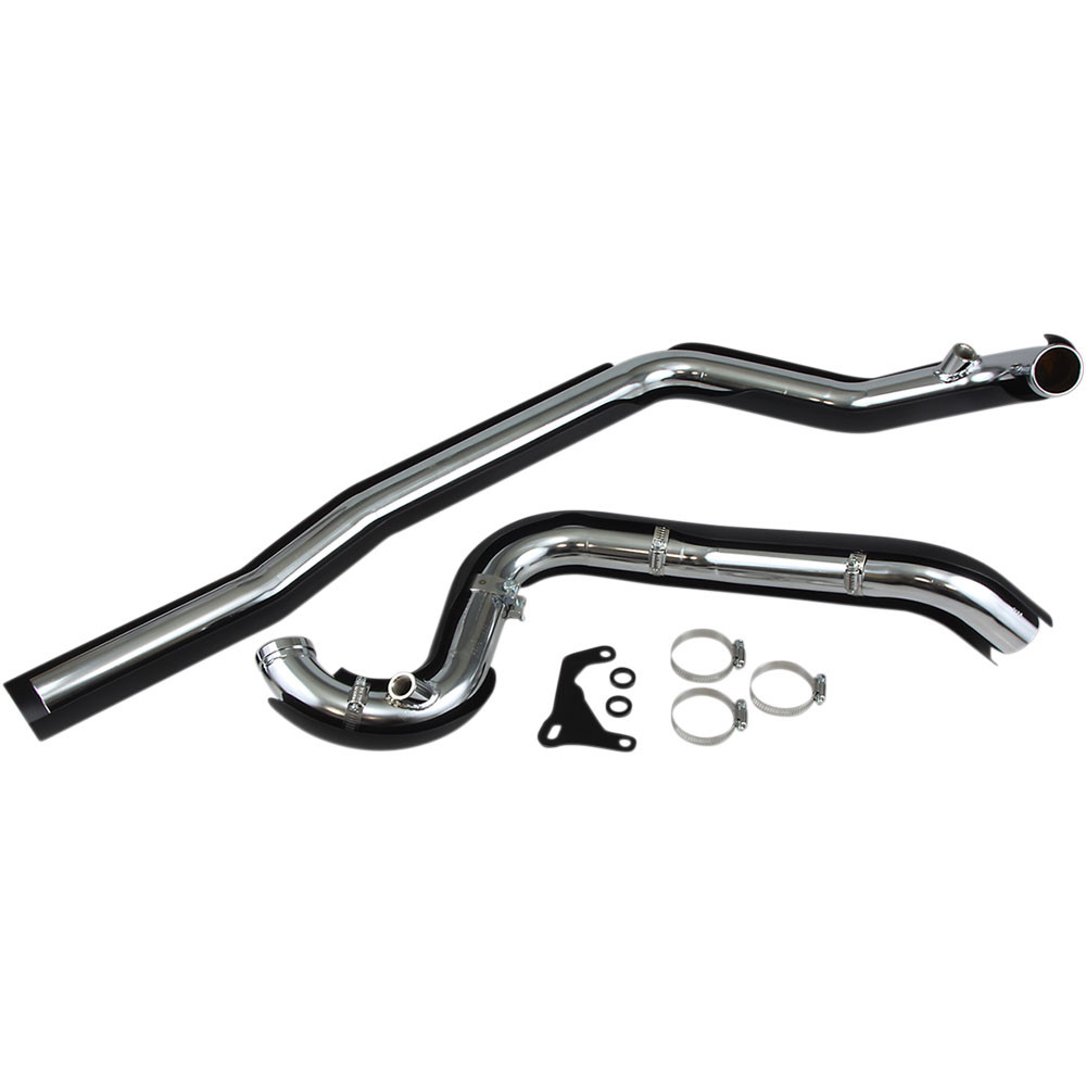 Cobra Chrome True Duals Exhaust System w/Billet Tips - 6985 for