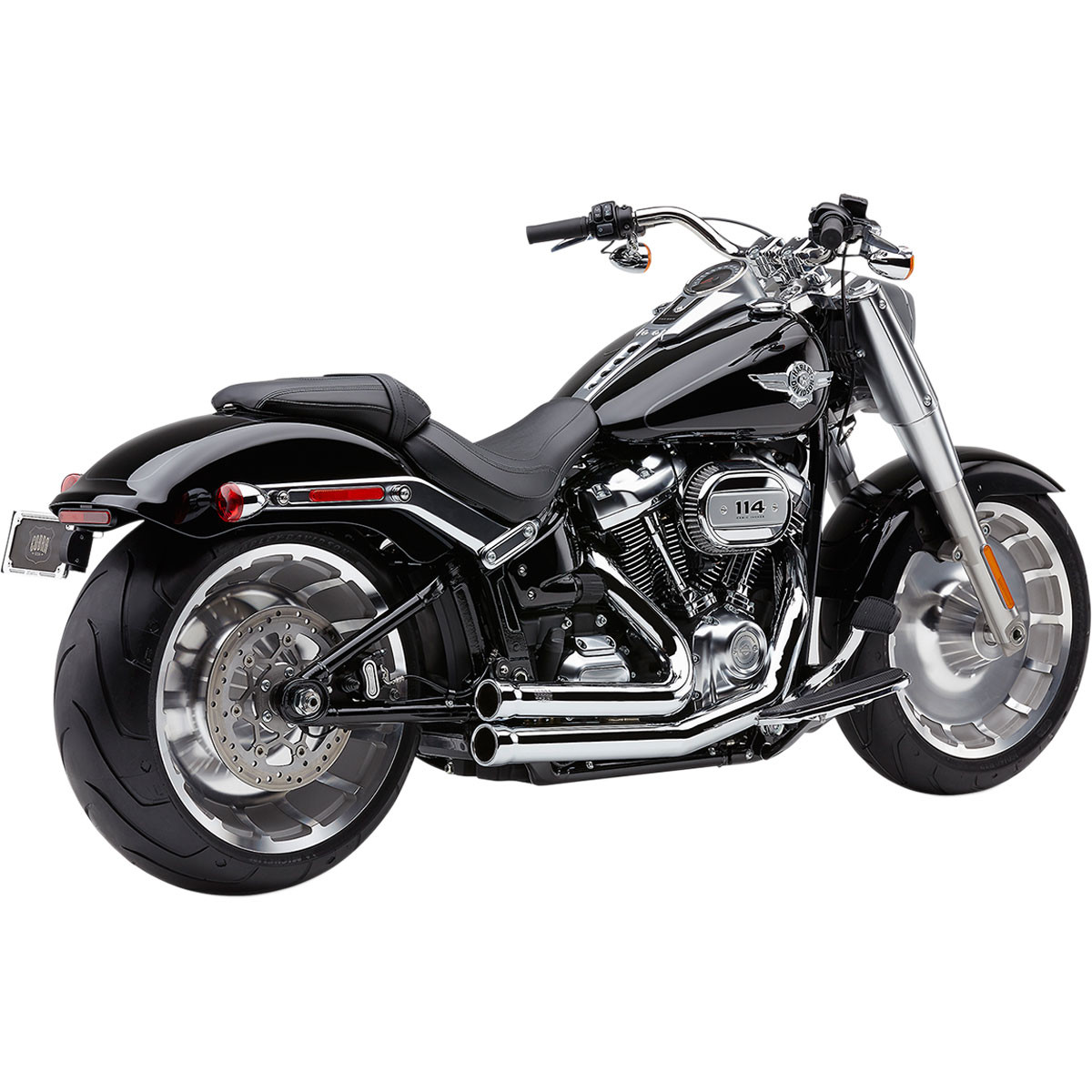 Cobra 909 2-Into-2 Exhaust for 2018-2022 Harley Softail Breakout