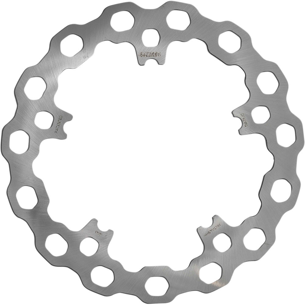 ブリ-フイング Galfer Cubiq Front Brake Rotor for Harley Dyna and V-Rod - Solid