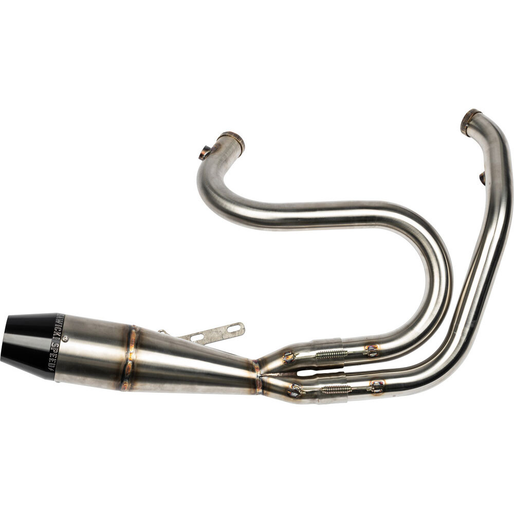 Sawicki Speed Shop Stainless Shorty Exhaust for 1991-2017 Harley