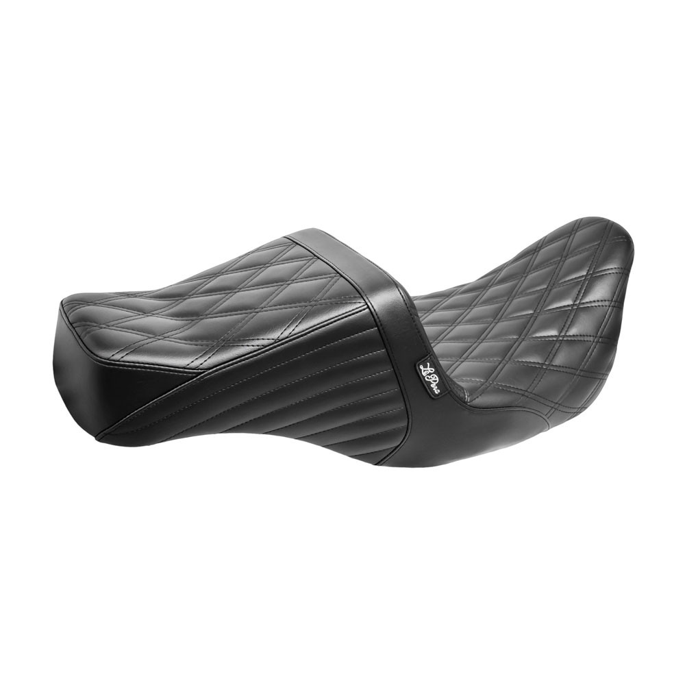 LePera Tailwhip Seat for 2008-2023 Harley Touring - Double Diamond