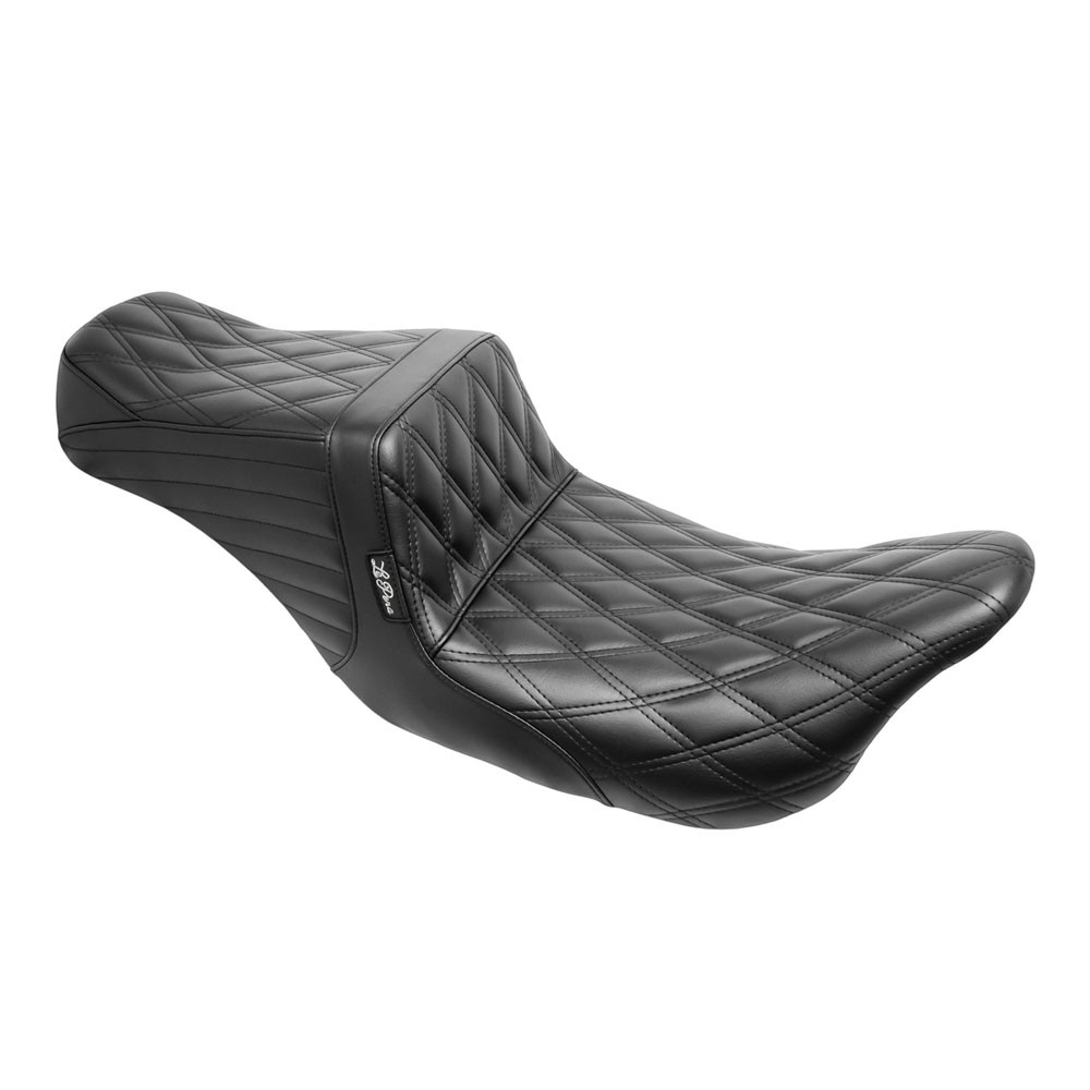 LePera Tailwhip Seat for 2008-2023 Harley Touring - Double Diamond