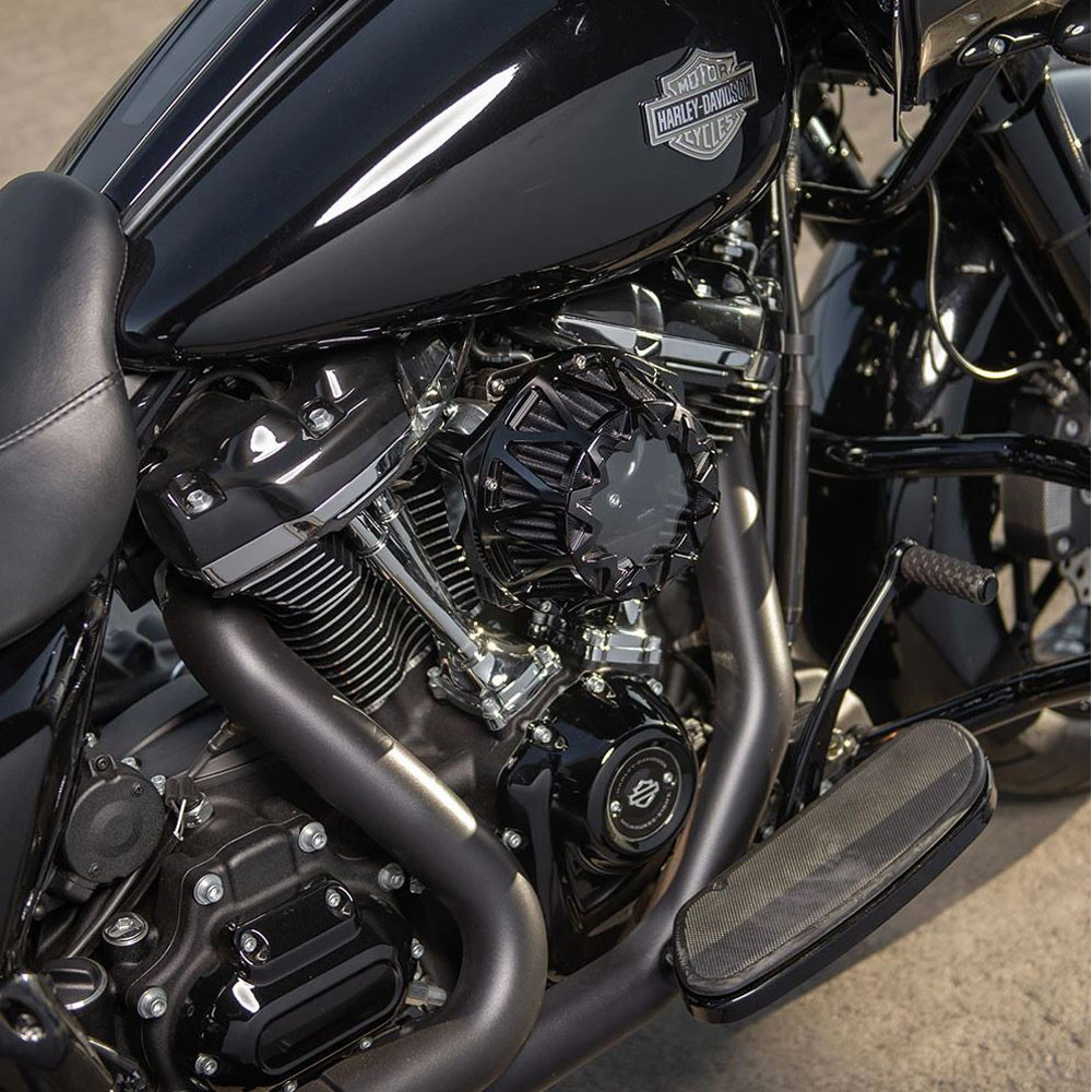 Arlen Ness Crossfire Air Cleaner for 2017-2023 Harley M8 - Gloss