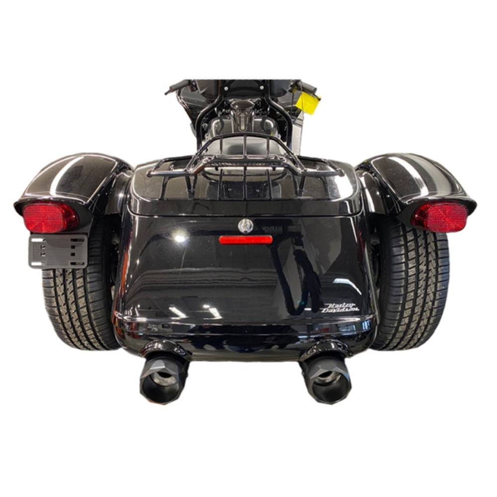 TAB Performance 4.5 Inch Black Slip On Mufflers for 1995–2016