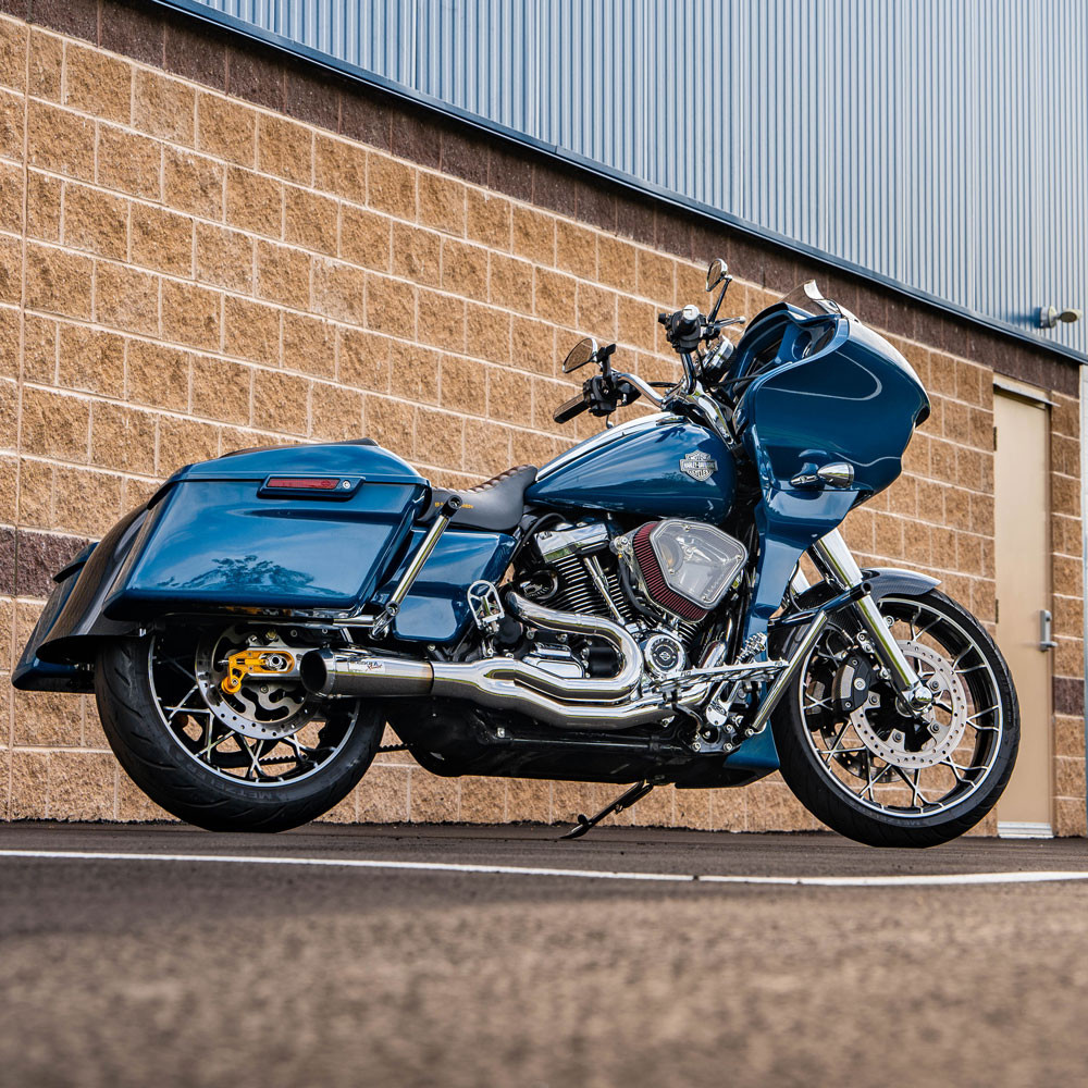 Bassani Road Rage II Mid-Length Exhaust for 2017-2023 Harley