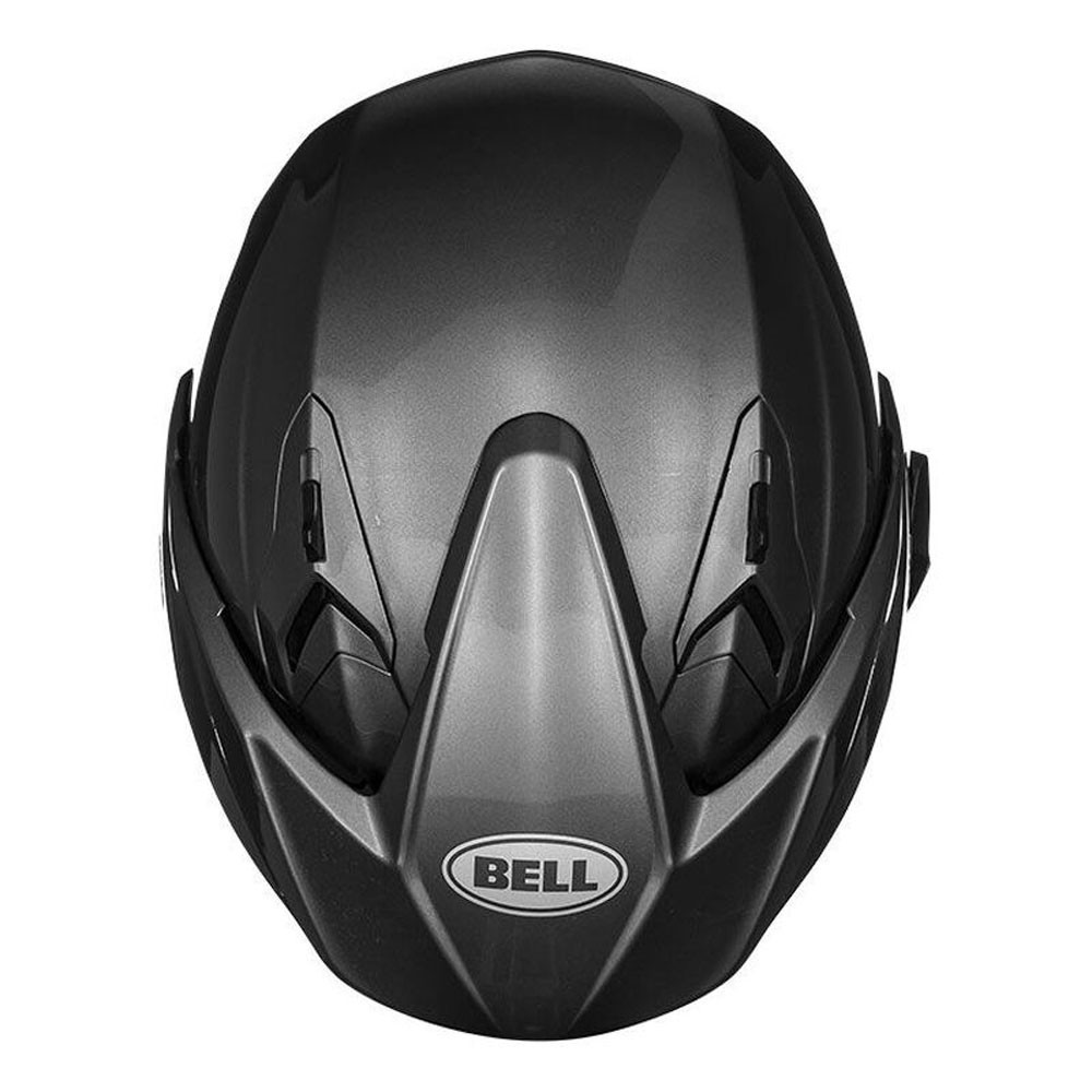 Bell Mag-9 Motorcycle Helmet - Gloss Titanium - Get Lowered Cycles