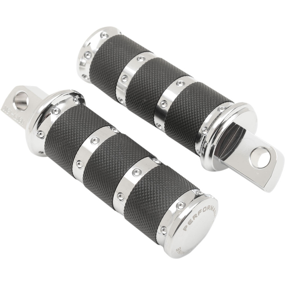 Performance Machine XLS Foot Pegs for Harley Models Chrome 0035