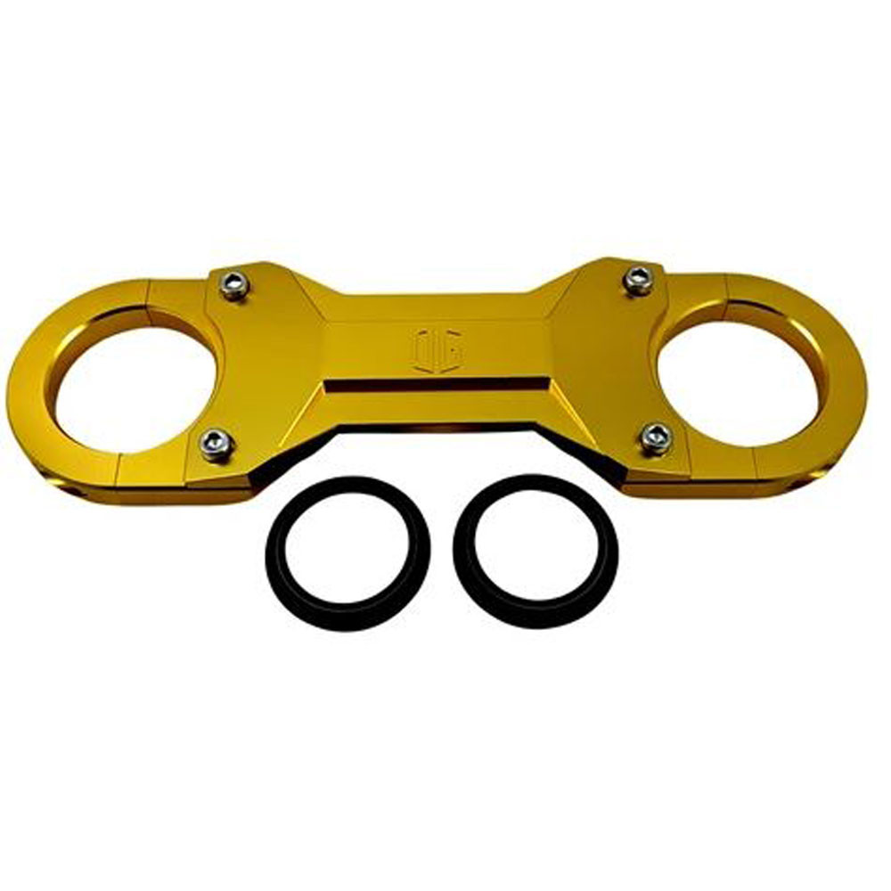 Arlen Ness 49mm Fork Tubes for 20172022 Harley Touring Gold 121