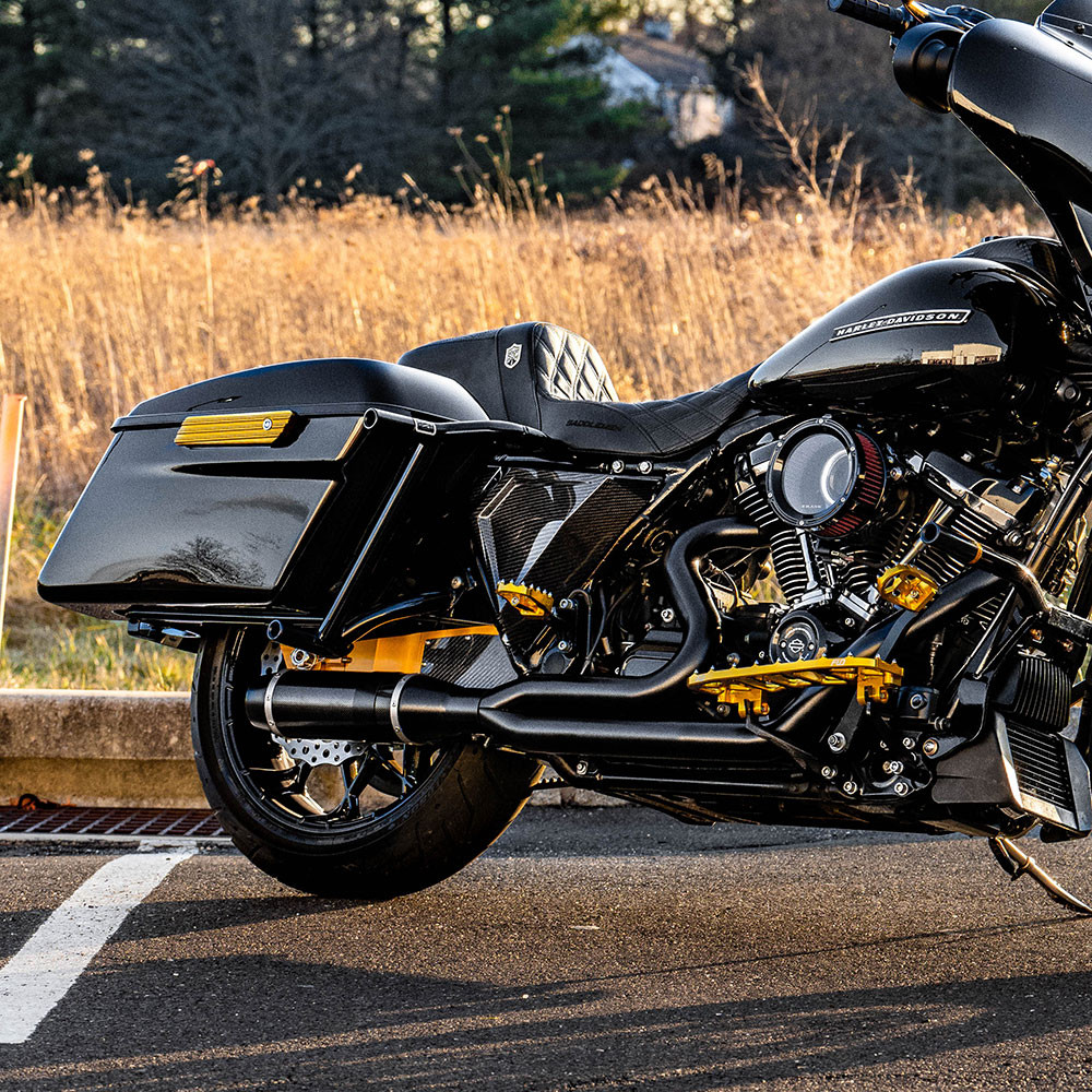 Hofmann Designs FXR Style Carbon Fiber Side Panels for 20092022 Harley