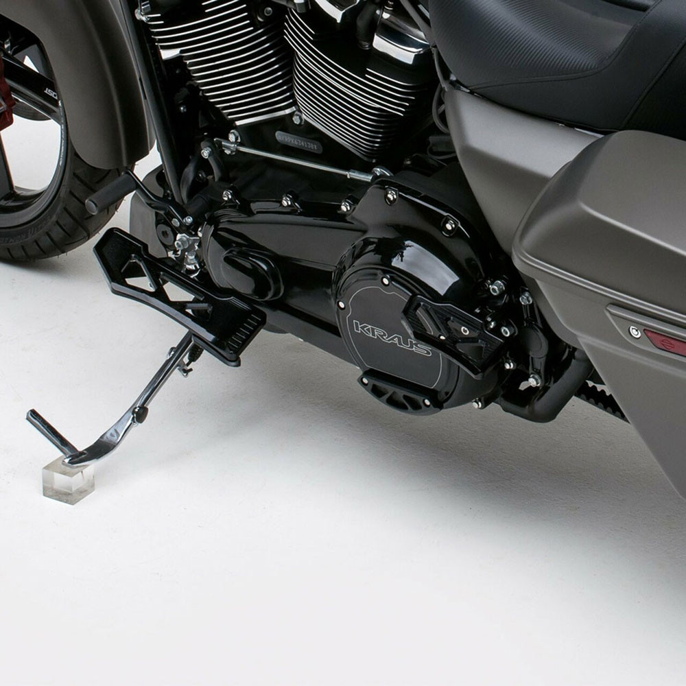 Kraus ERG One Mini Floorboards for 20182022 Harley M8 Softails Black