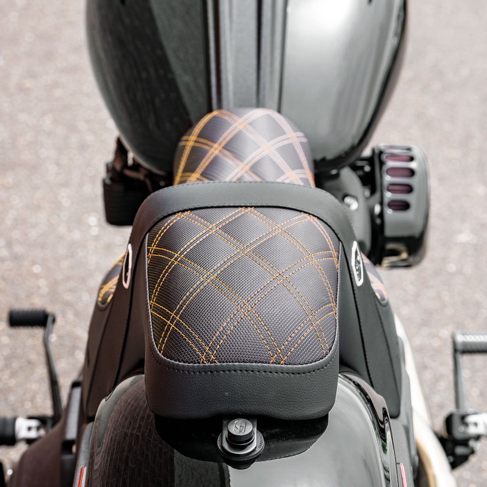 FXLR/S/ST/FLSB WhiplashGamblerシート Gambler Seat - Harley Lowrider S ST, Street Bob, Fat Bob, Dyna