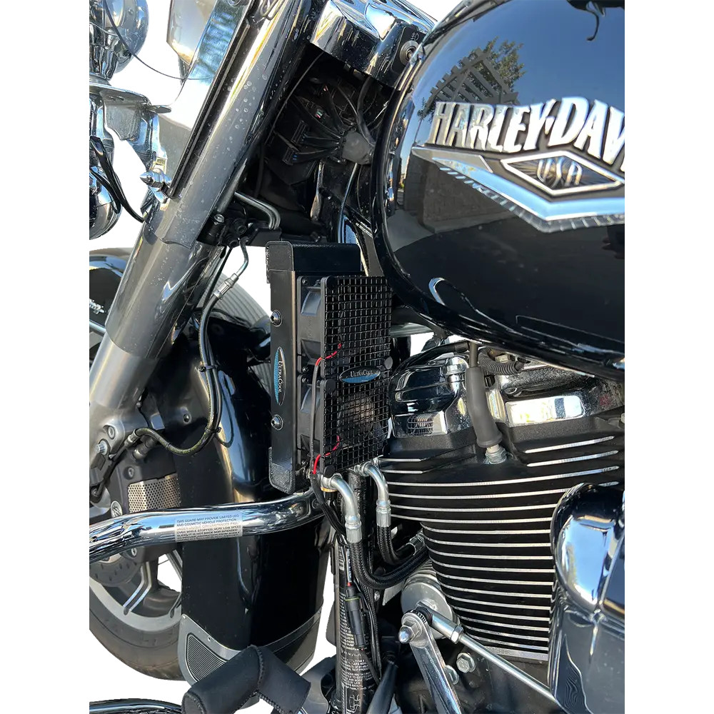 Hooligan Series 3-piece Radiator Cover for HD Touring 2017 – Tommy&Sons