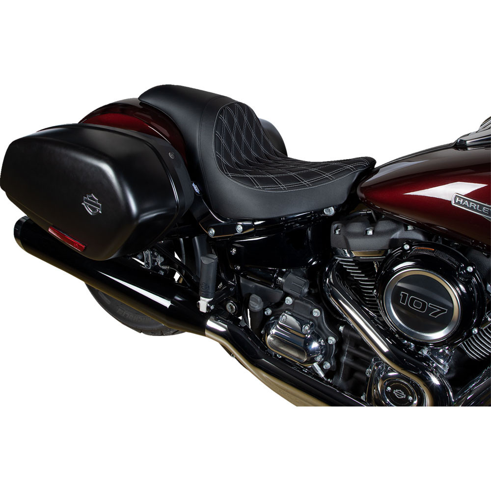 Drag Specialties Predator Seat for 2018-2024 Harley Softail FXLR