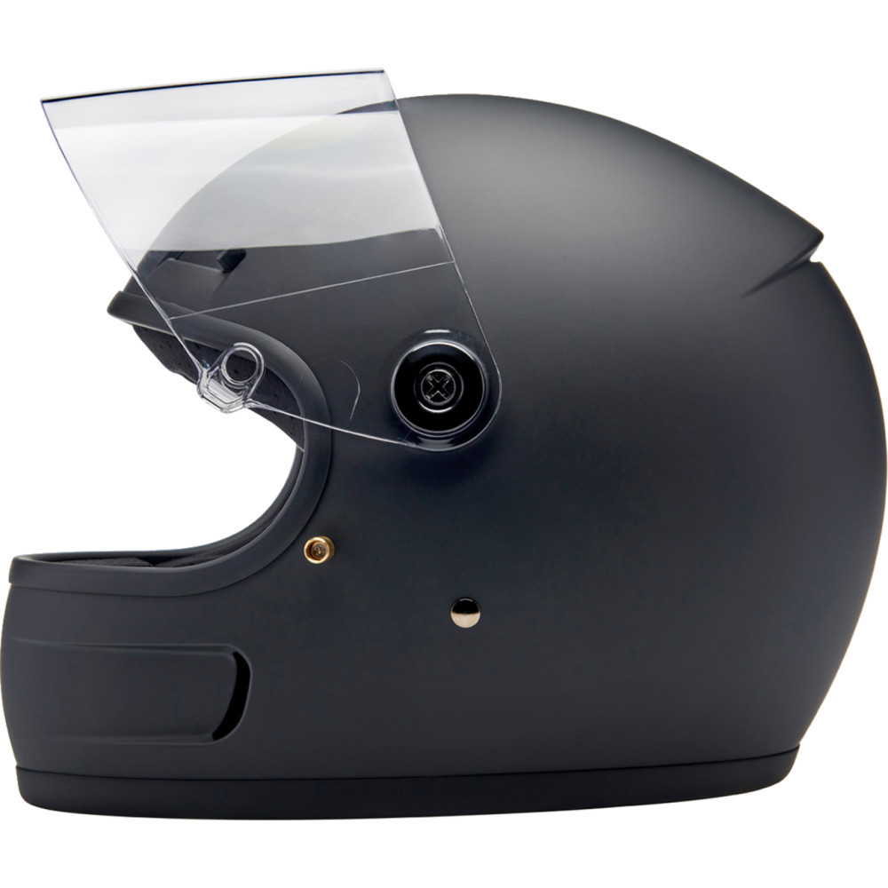 Biltwell Gringo SV ECE Flat Black Helmet - Get Lowered Cycles