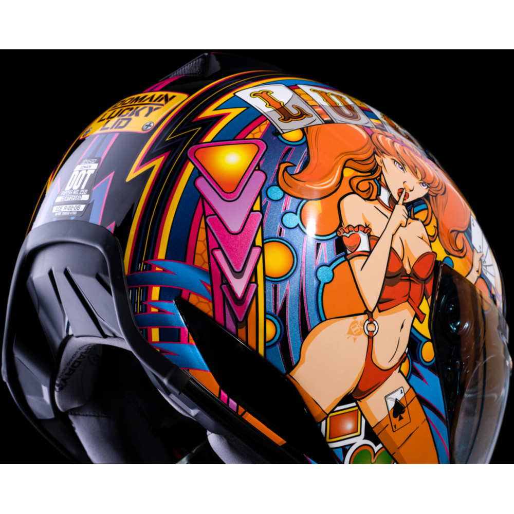 Icon Domain Helmet - LuckyLid4 - Get Lowered Cycles