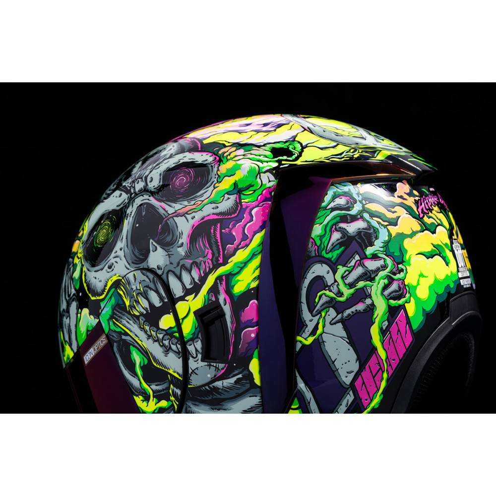 Icon Airform Helmet - Hippy Dippy - Get Lowered Cycles
