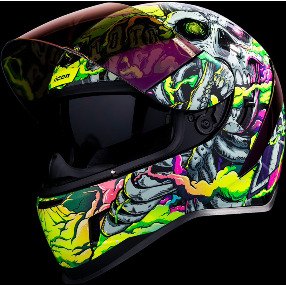 Icon Airform Helmet - Hippy Dippy - Get Lowered Cycles