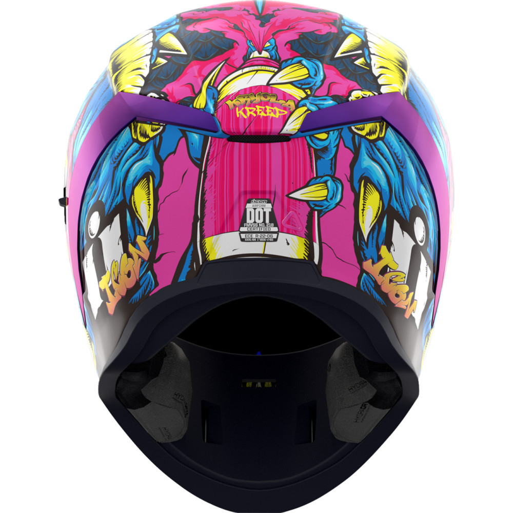 Icon Airform Helmet - Kryola Kreep Blue - Get Lowered Cycles