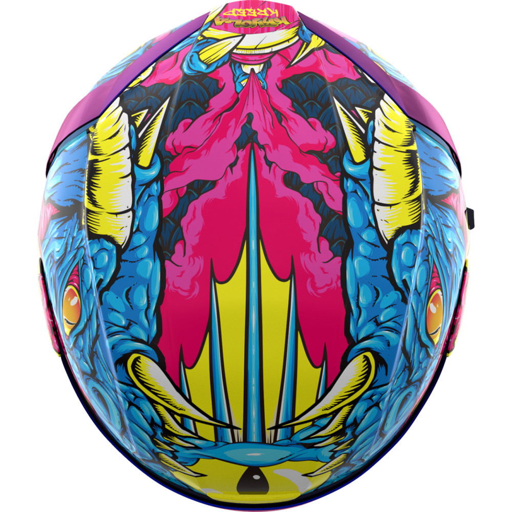 Icon Airform Helmet - Kryola Kreep Blue - Get Lowered Cycles