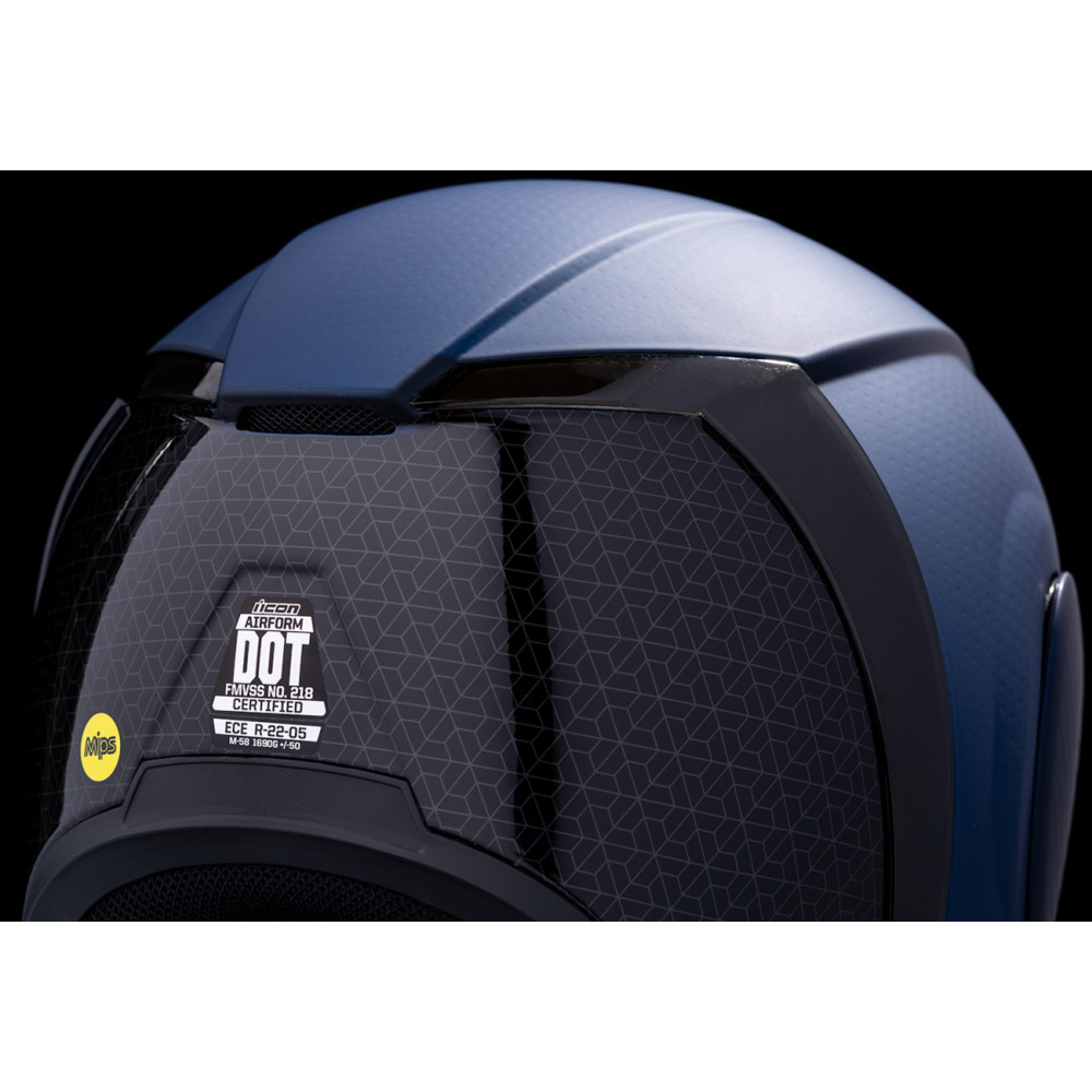 Icon Airform Counterstrike Blue Helmet - Get Lowered Cycles