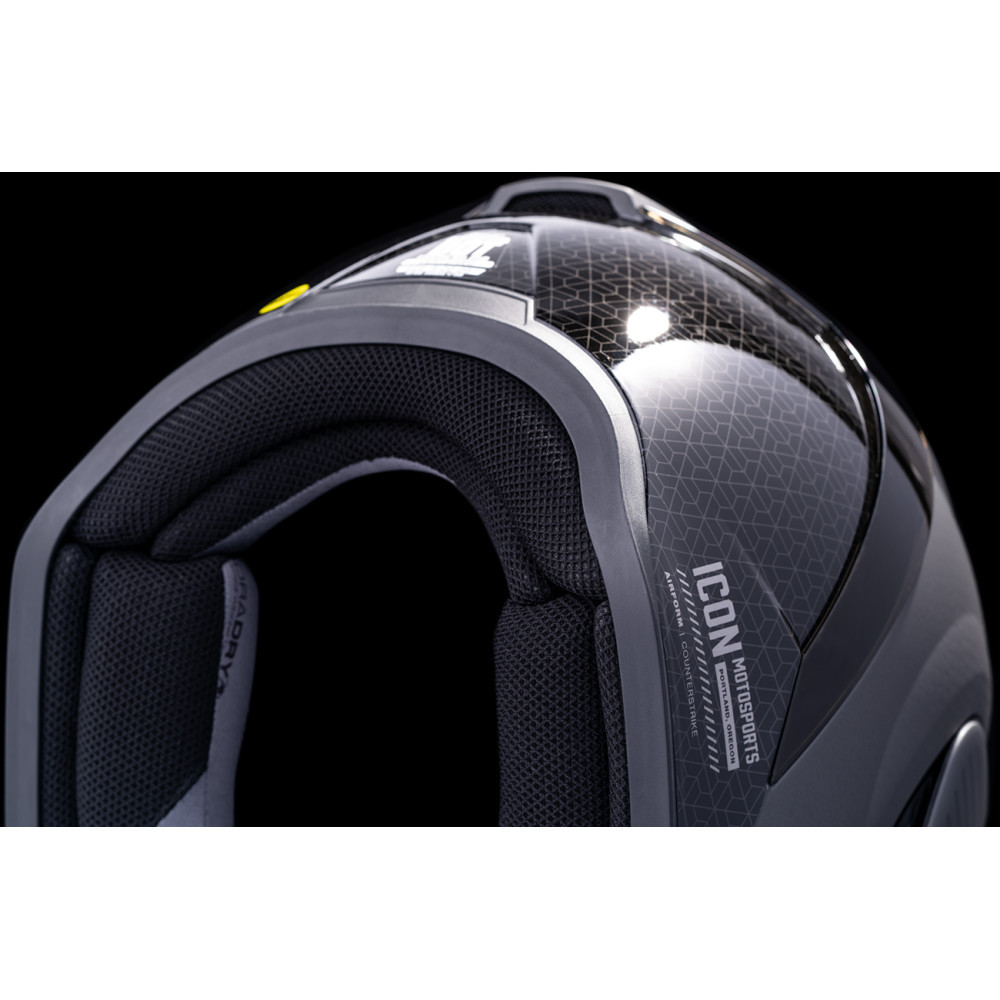 Icon Airform Counterstrike Silver Helmet - Get Lowered Cycles