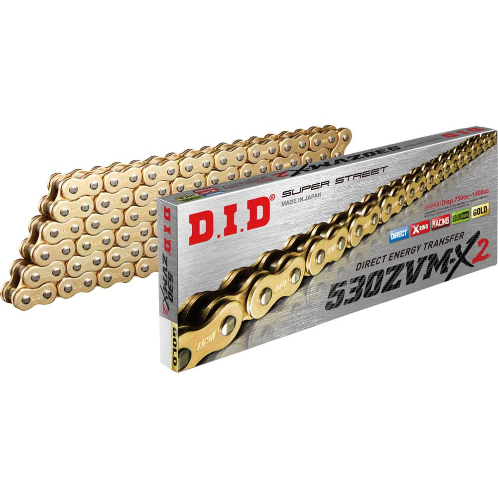 DID 530 Series ZVMX Chain for Harley - Get Lowered Cycles
