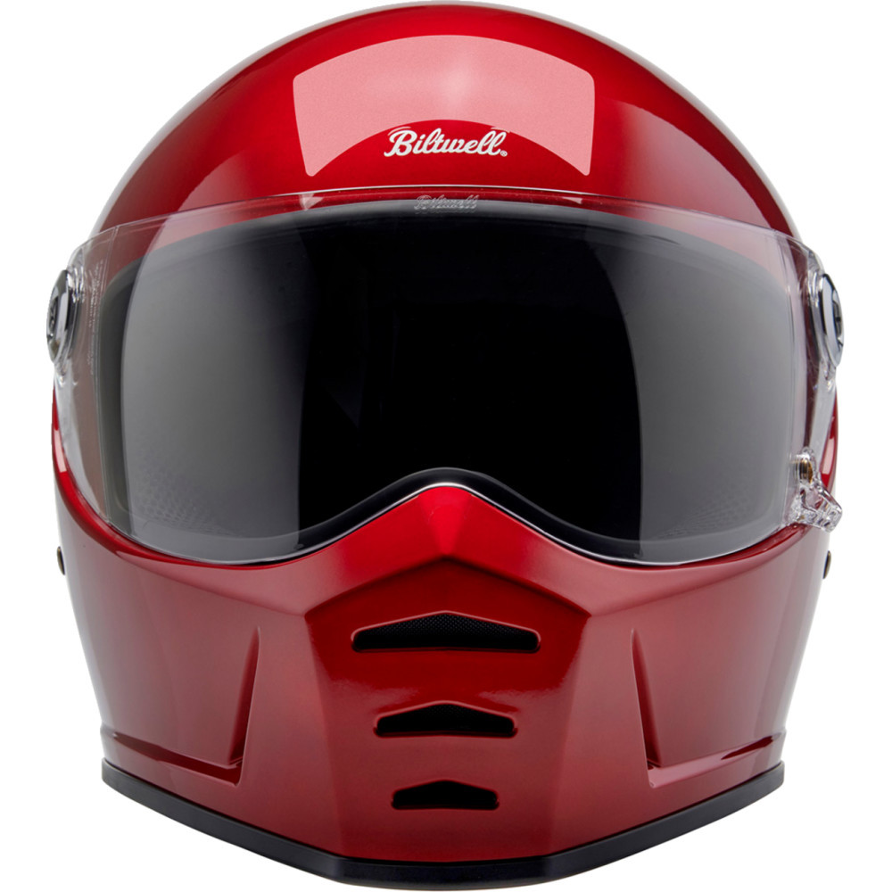 Biltwell Lane Splitter Helmet - Metallic Cherry Red - 1004-351-504
