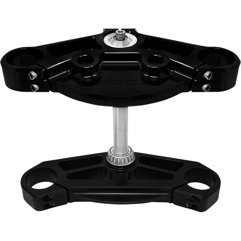 Slyfox 41mm to 49mm Conversion Triple Clamps for Pre 2013 Harley