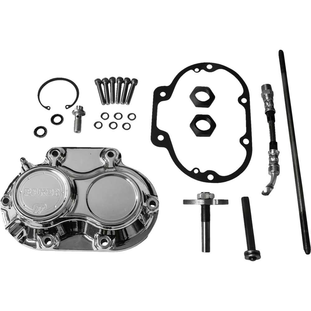 Baker Hydraulic Side Cover for 20172023 Harley Touring Polished M8