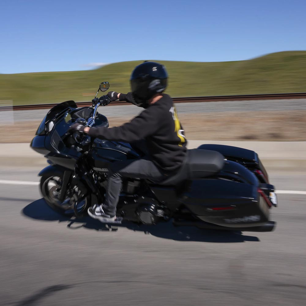 Thrashin Supply High Bend Bars for 2024 Harley Touring - Chrome