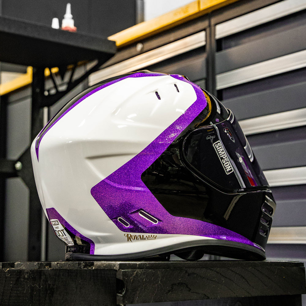 Simpson Ghost Bandit Motorcycle Helmet - Royal - Get Lowered Cycles Simpson Ghost Bandit Motorcycle Helmet - Royal - Get Lowered Cycles