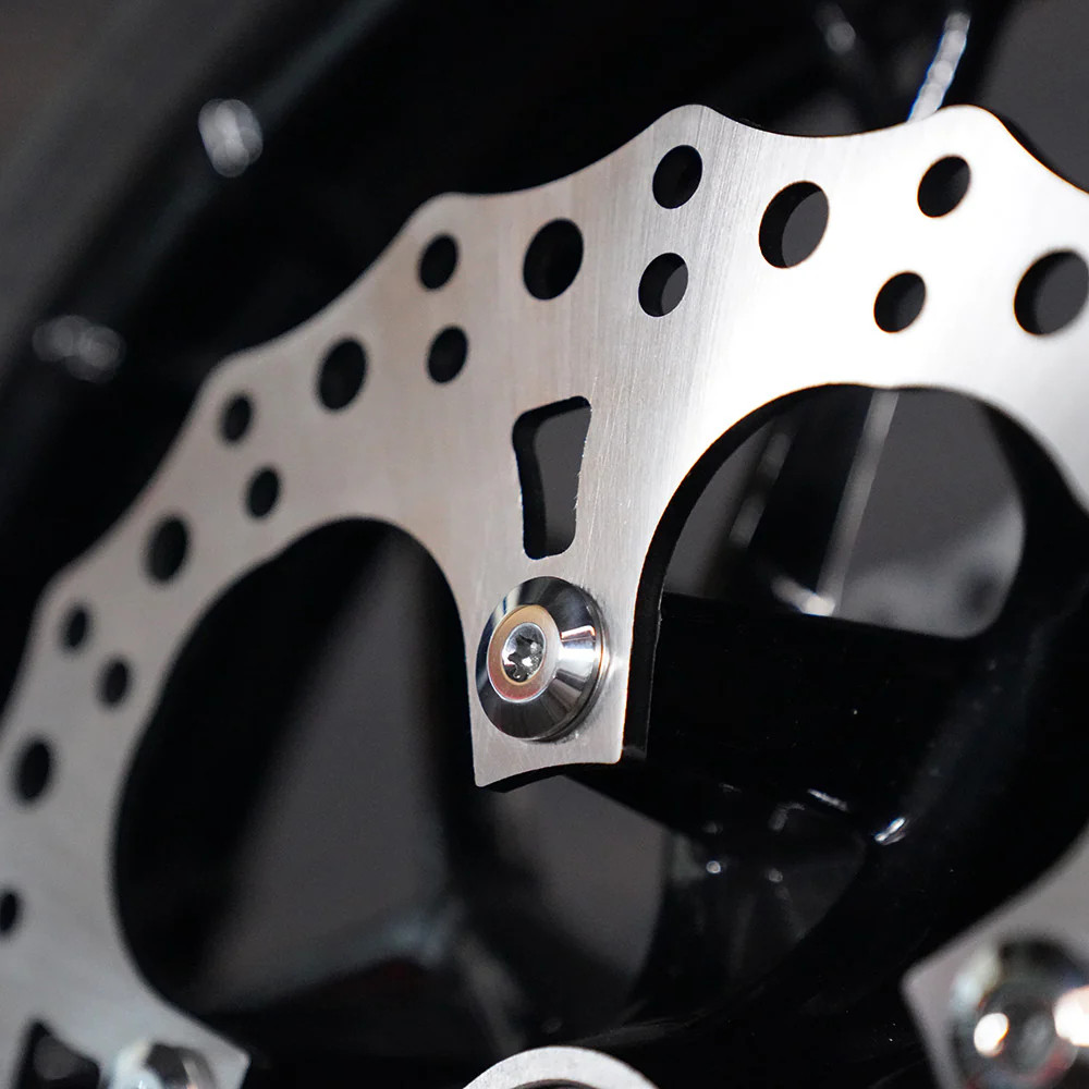 Arlen Ness Forged Stainless Floating Front Brake Rotor Hardware