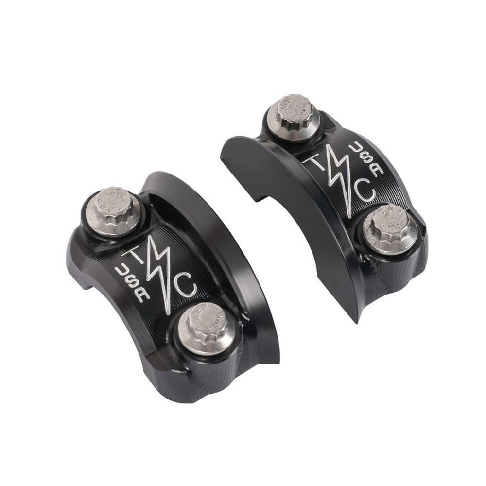Thrashin Supply Clutch/Brake Control Perch Clamps for Harley