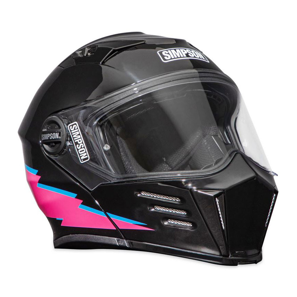 Simpson Mod Bandit Modular Helmet - Radical - Get Lowered Cycles