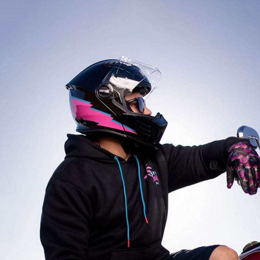 Simpson Mod Bandit Modular Helmet - Radical - Get Lowered Cycles