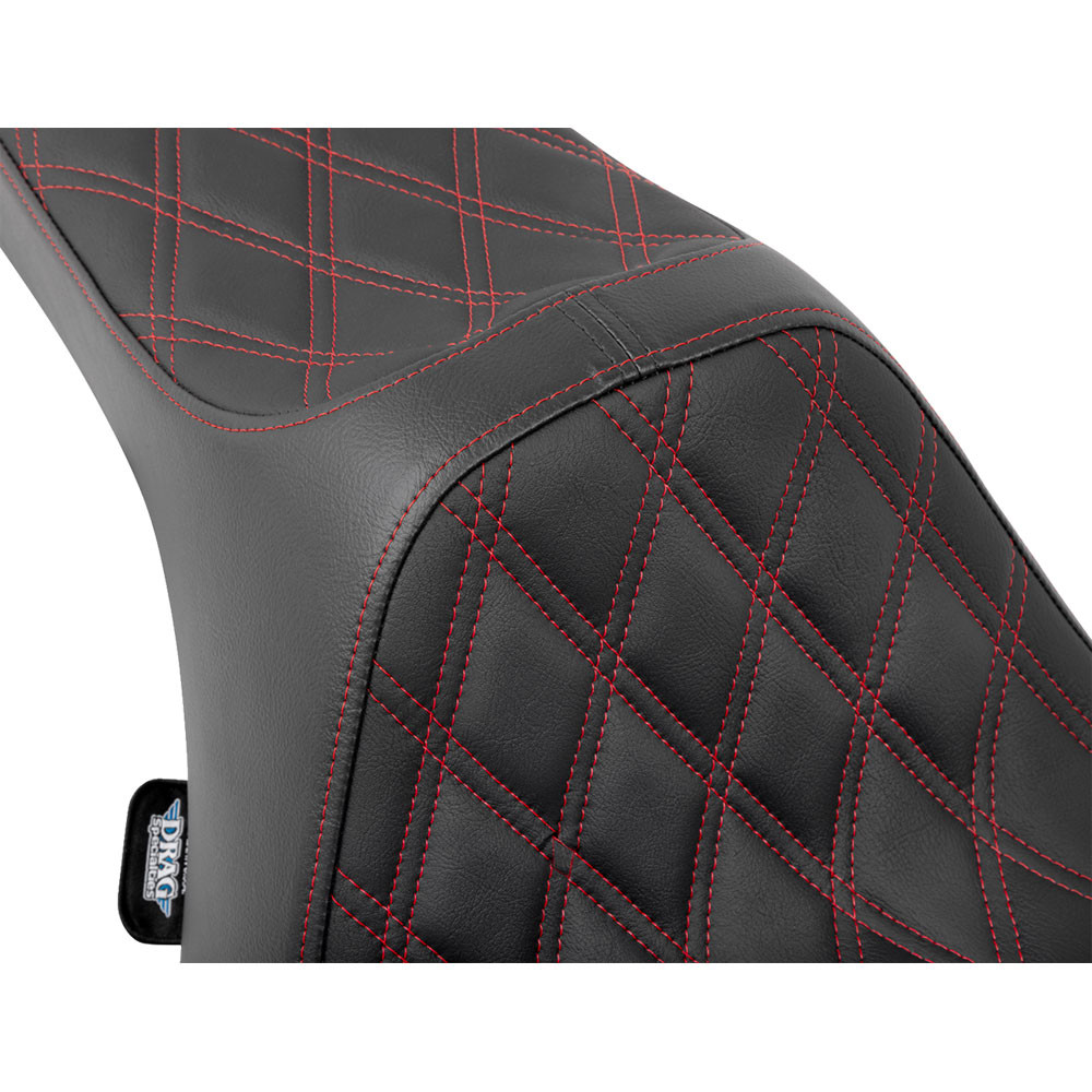 「Big-D」 Drag Specialties Predator III 2-Up Seat for 2024 Harley Touring