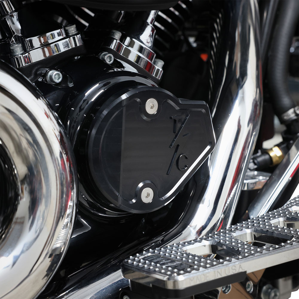 Thrashin Supply Cam Timer Cover for 2024 Harley Touring - Black