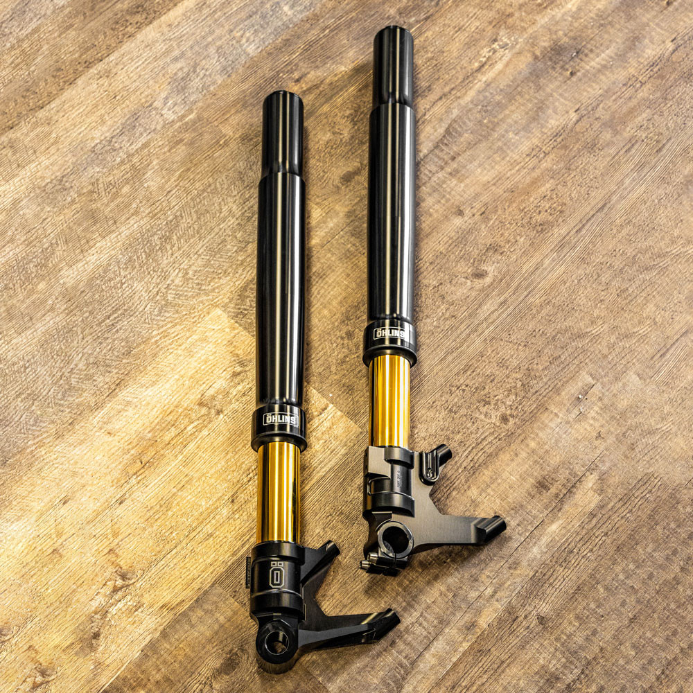 Ohlins FGRT 307 Blackline Front Forks for 2024-2025 Harley CVO