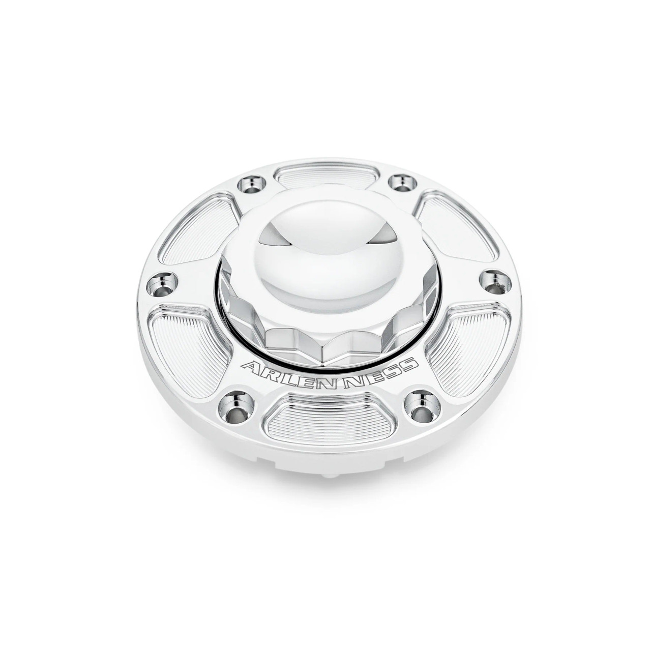 Arlen Ness 12-Point Gas Cap for 2024-2025 Harley Touring - Chrome