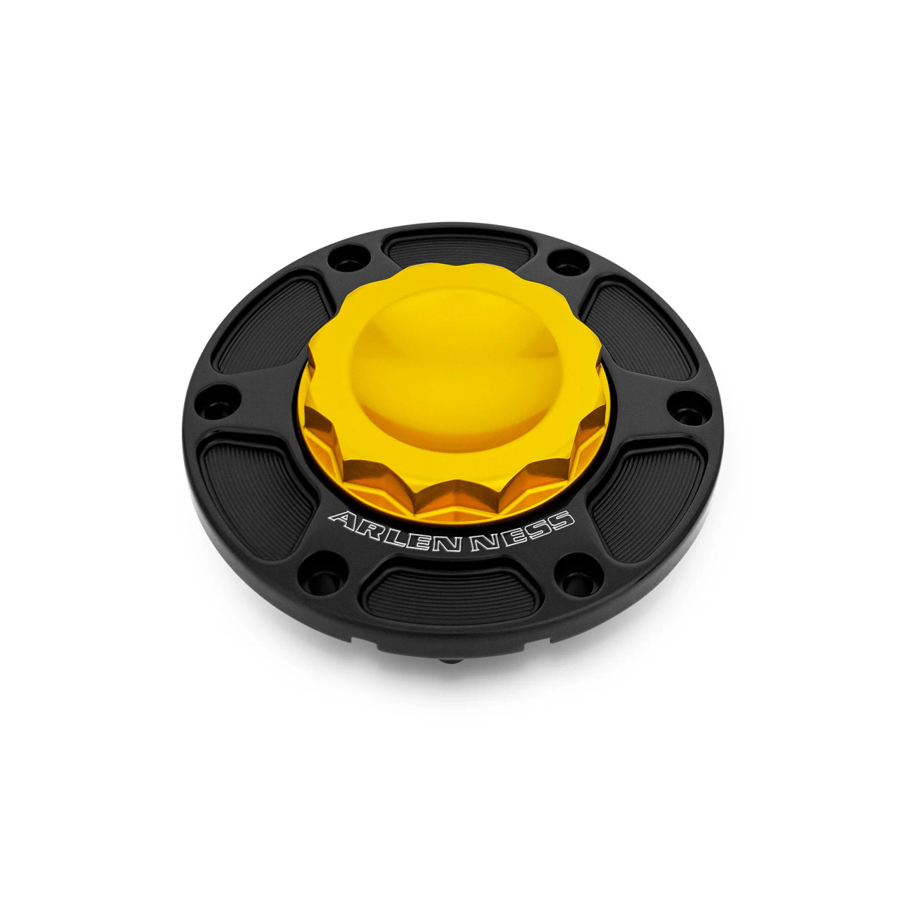 Arlen Ness 12-Point Gas Cap for 2024-2025 Harley Touring - Gold