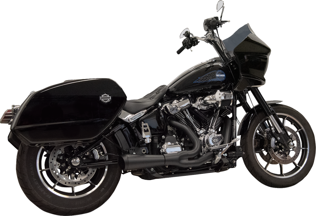 Bassani Ripper 2-1 Exhaust for 2025 Harley Low Rider ST - Black